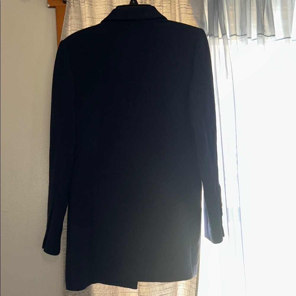 Halogen Women's Navy Double-Breasted Blazer - Picture 6 of 6